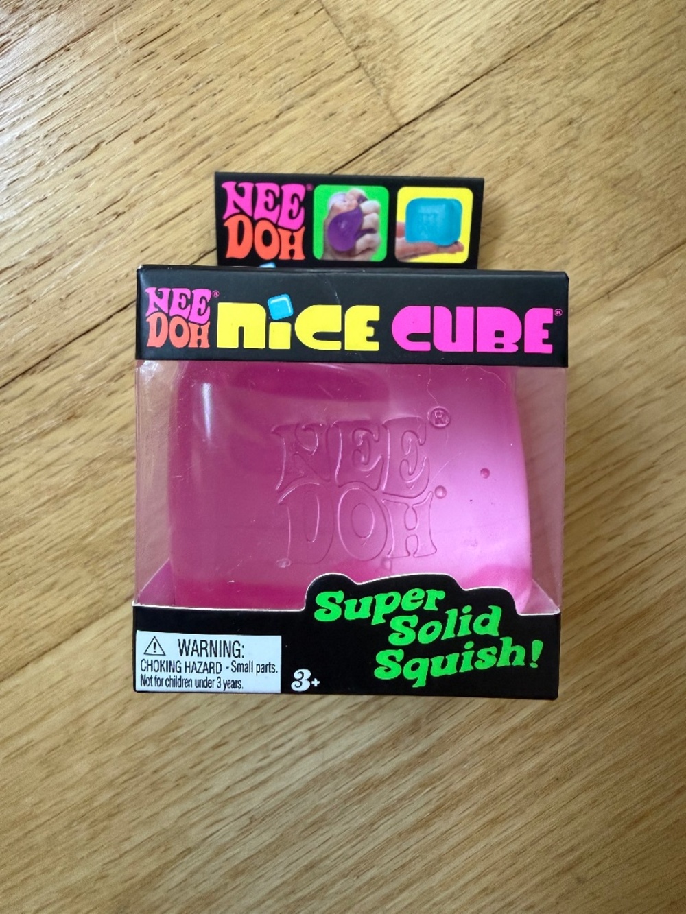 🔥 Trending Needoh Nice Cube Pink Squishy